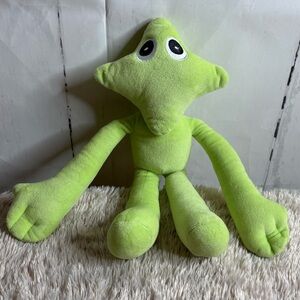 Green Plush Starfish Toy